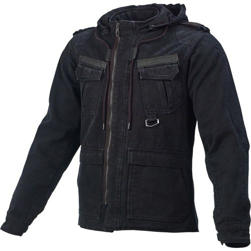 Macna Combat Motorrad Textiljacke, schwarz, M