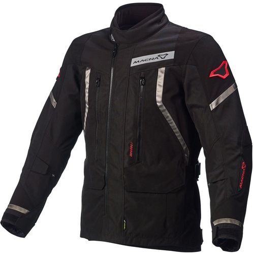 Macna Epitude Motorrad Textiljacke Farbe: Schwarz, Grösse: S