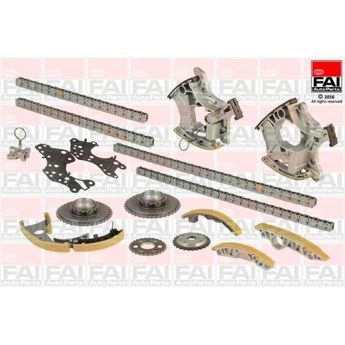 Steuerkettensatz von FAI AutoParts mit Dichtungen (TCK247) Steuerkettensatz Motorsteuerung Steuerketten-Kit