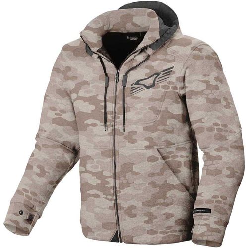 Macna District Motorrad Textiljacke Farbe: Camouflage, Grösse: 3XL