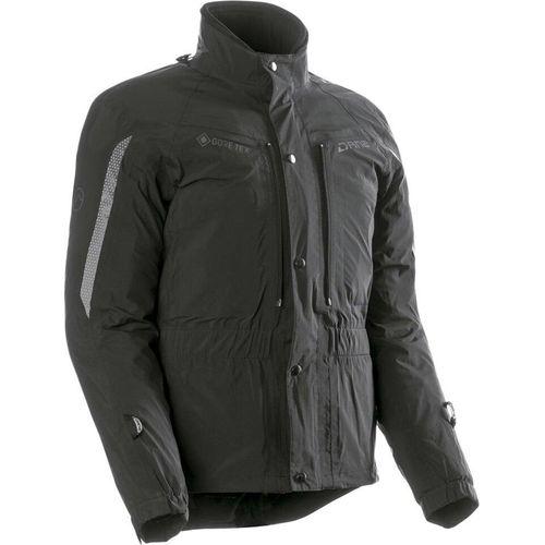 DANE Drakar wasserdichte Motorrad Textiljacke, schwarz, 48
