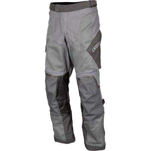 Klim Baja S4 Motorrad Textilhose, hellgrau/dunkelgrau, 36