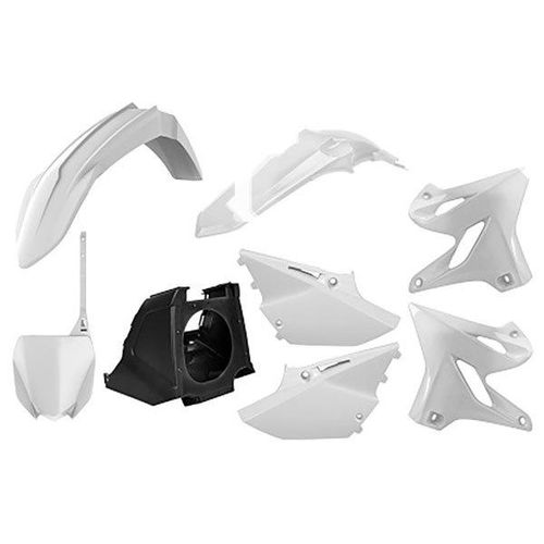 POLISPORT Plastik-Kit Restyle weiß passend für Yamaha YZ125/250