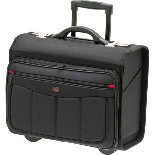 Aktenkoffer Pilotenkoffer Laptop Trolley Schwarz 47 cm Davidts bei Bowatex