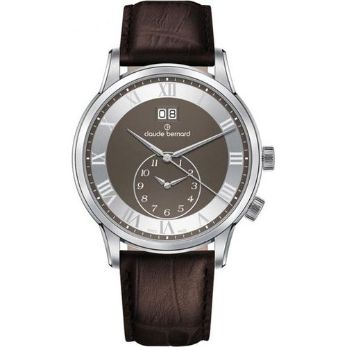 Claude Bernard Classic 2nd Time Zone 62007-3-GRN Herrenuhr Classic 2nd Time Zone