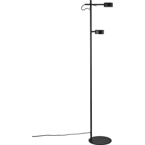Clyde Stehlampe Leselampe Ø 8,5 cm mit Moodmaker Dimmer Schwarz