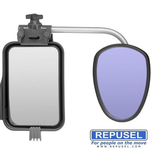 Caravanspiegel Luxmax, Arm kurz, zusätzlicher Autospiegel Repusel 3004