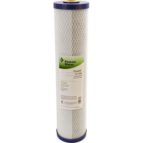 Pentek 20 Zoll Big Blue Aktivkohle Block 5 µm EP-20BB