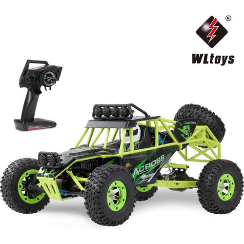 Wltoys 12427 50 km/h Hochgeschwindigkeits-RC-Auto 1/12 2,4G 4WD Geländewagen RC Rock Crawler Cross-Country RC Truck Ferngesteuerte Autos