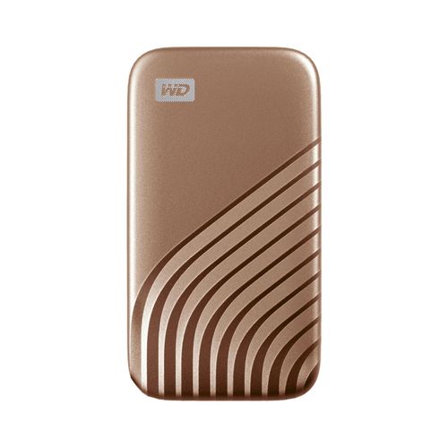 Western Digital My Passport™ SSD, 2 TB Solid State Drive, 1050MB/s, Gold