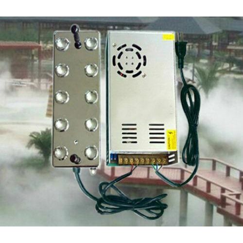 Topchances Ultraschall-Nebelmaschine Fogger, Nebelmaschine Fogger Luftbefeuchter mit Transformator für Gartenpflanze Fower Lawn Water Fountain Pond (10 Loch)