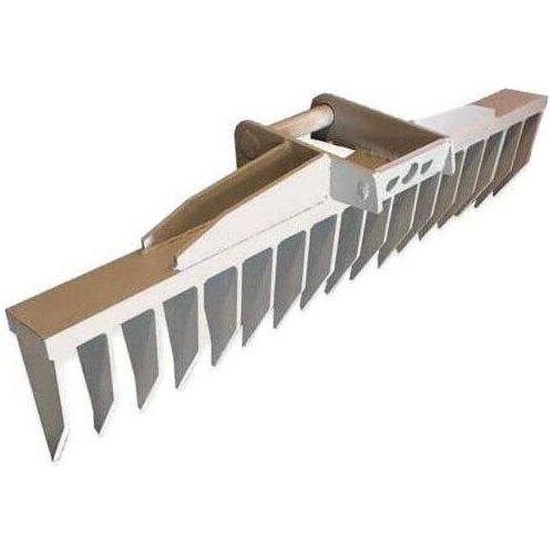 Roderechen MS03 Wurzelreche Feinwurzelschneide Minibagger Rechen Breite 120cm