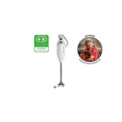 ESGE-Zauberstab P 350 Profi, Stabmixer weiß inklusive Multifunktionsmesser, bis zu 22.000 U/min, 90880, weiß/grau