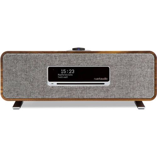 ruarkaudio R3 MK1 Musik-System CD/UKW/DAB+/Internet/Bluetooth/USB, Walnuss