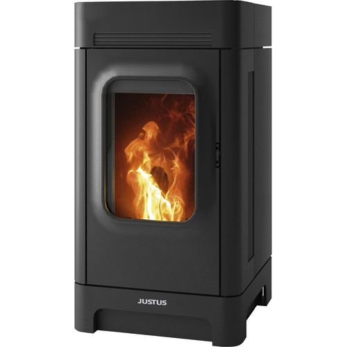 Pelletofen Justus Canis Stahl Schwarz 6 kW