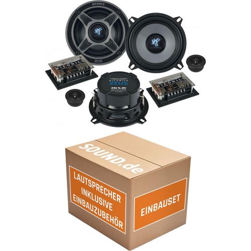 Lautsprecher - Hifonics Zeus ZSi 6.2c - 16,5cm Komposystem für VW Golf 3 & Vento - justSOUND