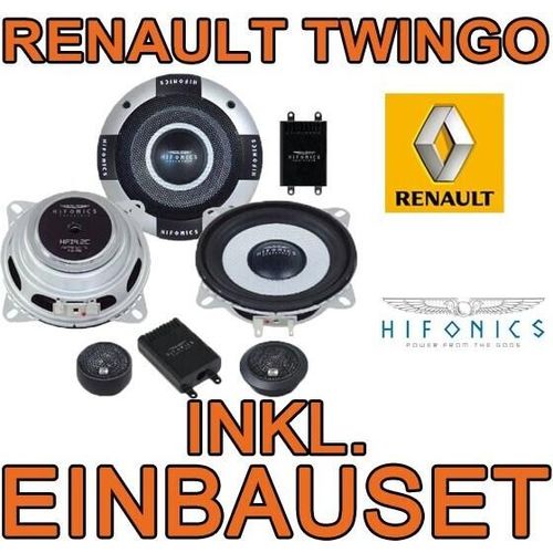 Lautsprecher - Hifonics Industria HFI 4.2C - 10cm Komposystem für Renault Twingo 1 - justSOUND