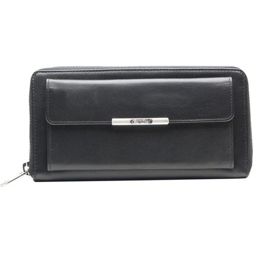 Esquire Geldbörse Helena Zip Around Wallet Black schwarz