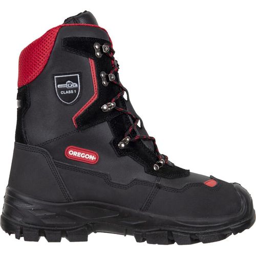 Oregon Kettensägen Schnittschutzstiefel Leder mit Stahlkappen Oregon, 42