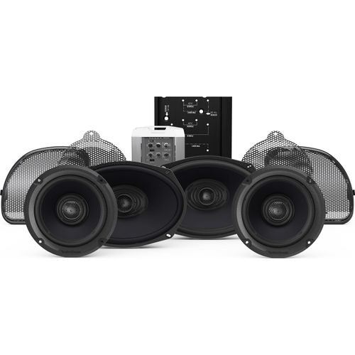 ROCKFORD FOSGATE Lautsprecher Soundsystem mit 150 Watt 75 Watt HD14CVO-STAGE2
