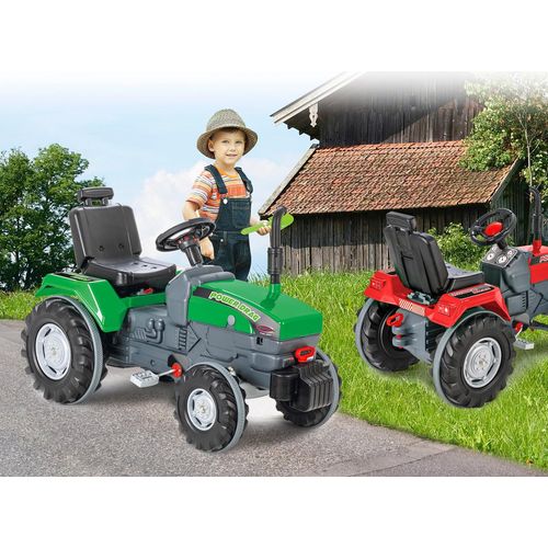 Trettraktor Power Drag grün