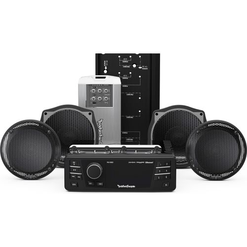 ROCKFORD FOSGATE Multi Media Receiver Koax Lautsprecher HD9813SGU-STAGE2