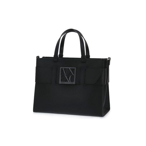 Armani Exchange 942689_0a874 Stofftasche Schwarz Schwarz One Size