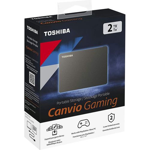 Toshiba Canvio Gaming - Festplatte - 2 TB - extern (tragbar)