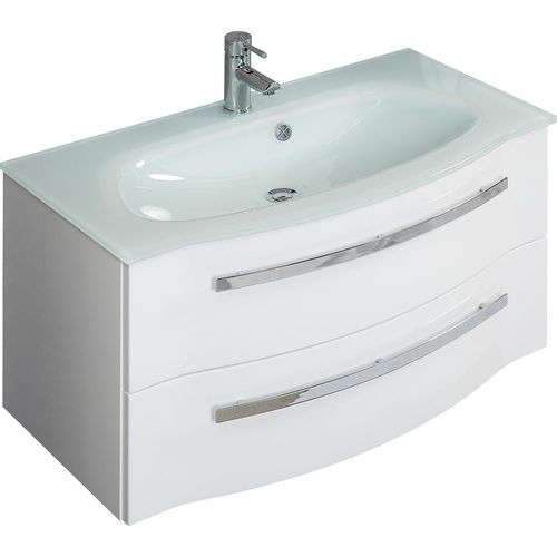 Waschtisch Handwaschplatz Waschbecken Badschrank Waschplatz Badmöbel 