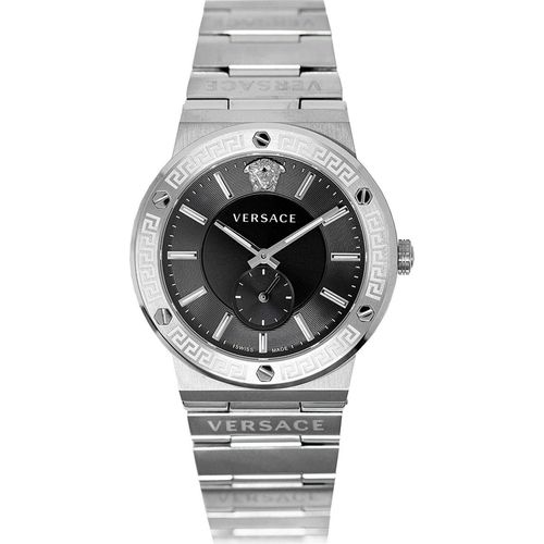 Versace Herren Uhr Armbanduhr GRECA LOGO VEVI00720 Edelstahl