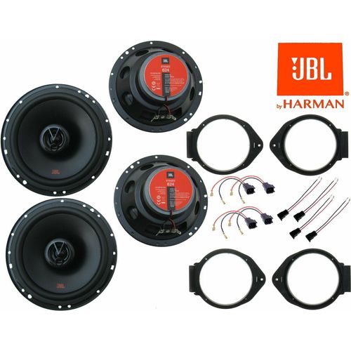 JBL Komplett Lautsprecher System Einbau Set Tür vorn hinten passend für Opel Astra J ab 2009