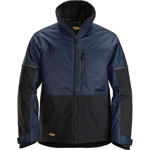 Snickers AllroundWork Winter Arbeitsjacke Navy-Schwarz-XXL