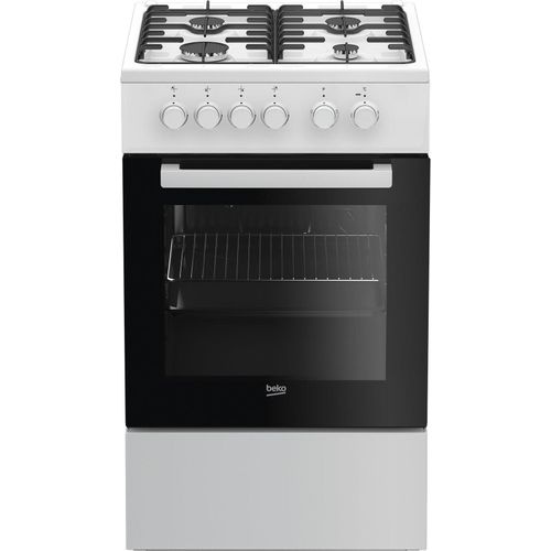Beko FSS52020DW Küchenherd Freistehender Herd Elektro Gaskochfeld Weiß A