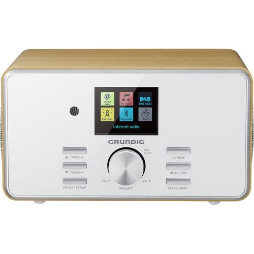 Grundig 2.0 Kompaktanlage Internet / DAB+ DTR 5000 X BT DAB+, Eiche