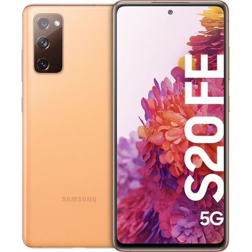 SAMSUNG Galaxy S20 FE 5G 128GB, Handy Cloud Orange