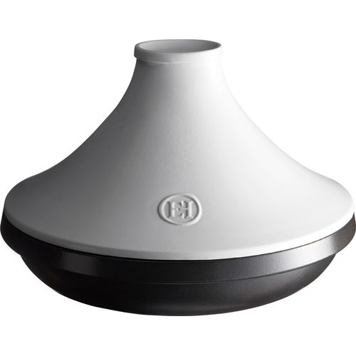 EMILE HENRY Tajine 32 cm Induktion schwarz/weiß DELIGHT