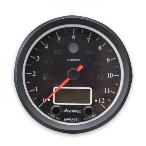 ACEWELL Analog DZM 12000rpm Digital Tacho