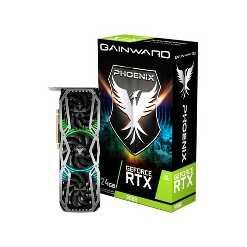 Gainward 471056224-1976, GeForce RTX 3090, 24 GB, GDDR6X, 384 Bit, 7680 x 4320 Pixel, PCI Express x16 4.0