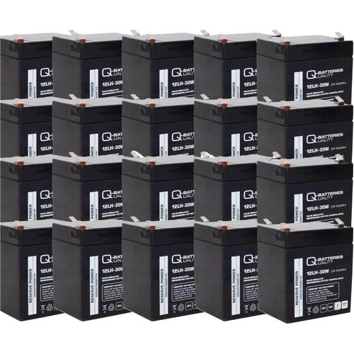 Ersatzakku für RBC118 USV-Anlage SMX120RMBP2U von APC 12V 5Ah (20 Akkus)