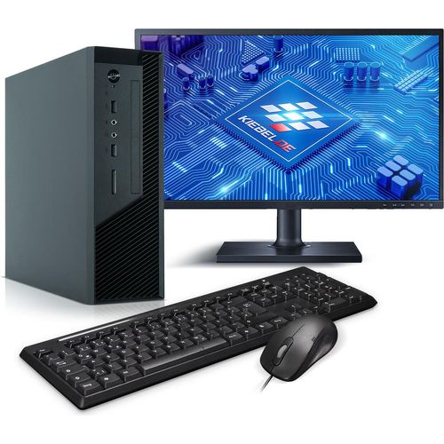 kiebel.de PC Set Business mit 23.8 Zoll TFT Multimedia AMD Ryzen 5 5600GT, 32GB DDR4, AMD Vega Grafik, 1TB SSD, WLAN, Komplettsystem Business