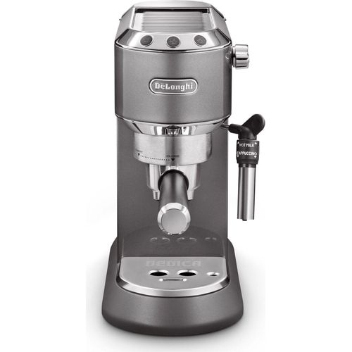 Delonghi Kaffeemaschine Dedica EC785.GY, Eingebauter Milchaufschäumer