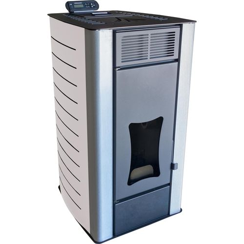 Pelletofen PW18-WT wasserführend weiß