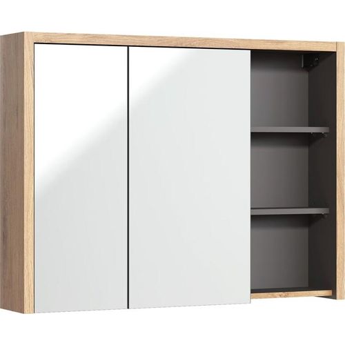 Badezimmer Spiegelschrank MARINA Shetland Eiche