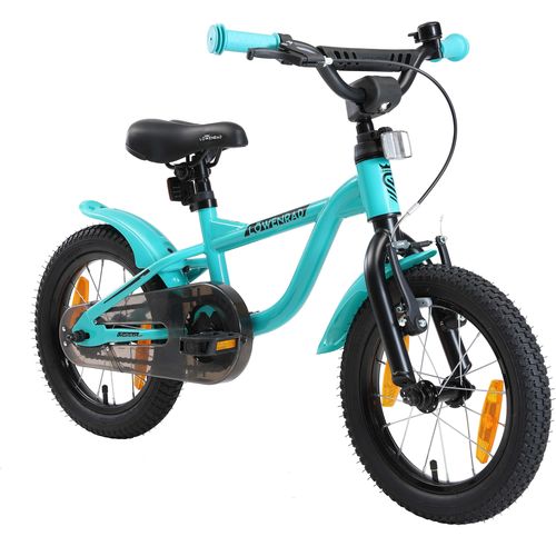 LÖWENRAD Kinder Fahrrad ab 3-4 Jahre | 14 Zoll Rad | Mint