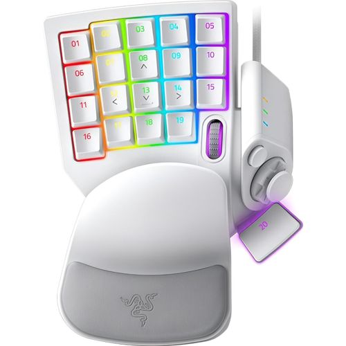 Razer Tartarus Pro Mercury - Gaming Keypad weiß