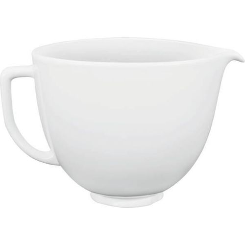 Kitchenaid Rührschüssel 5KSM2CB5LW Weisse Schokolade Keramikschüssel Weiss