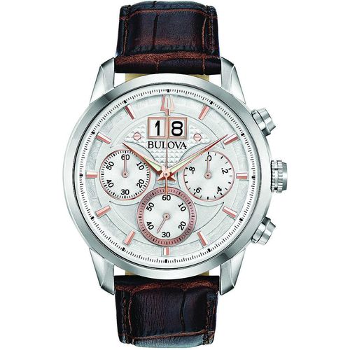 Multifunktions Bulova Braun Kollektion Sutton - mann
