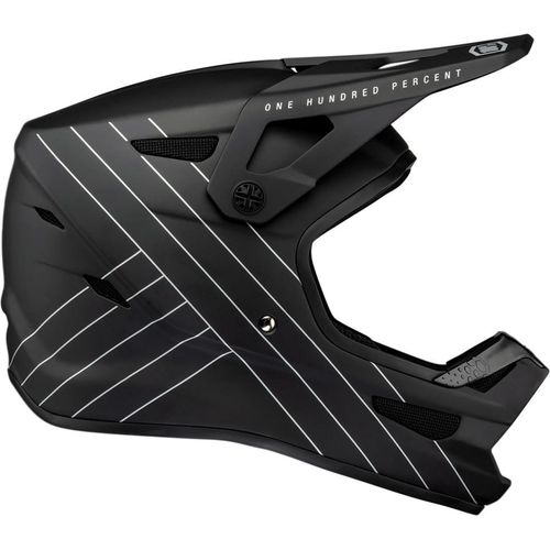 100% Status DH/BMX helmet Essential Black YL