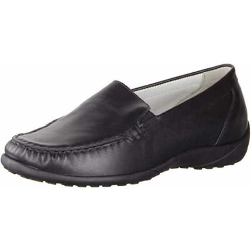 Waldlaeufer Damen Slipper Sportlich Bequem schwarz