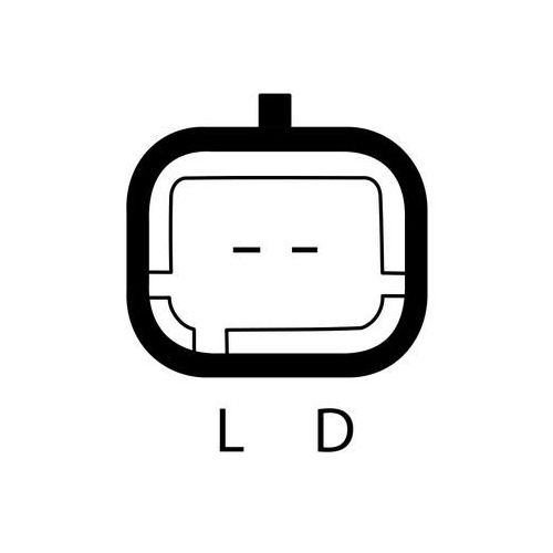 Lichtmaschine von Lucas 75 A (LRB00397) Generator Generator Lima, Lima, Lichtmaschine